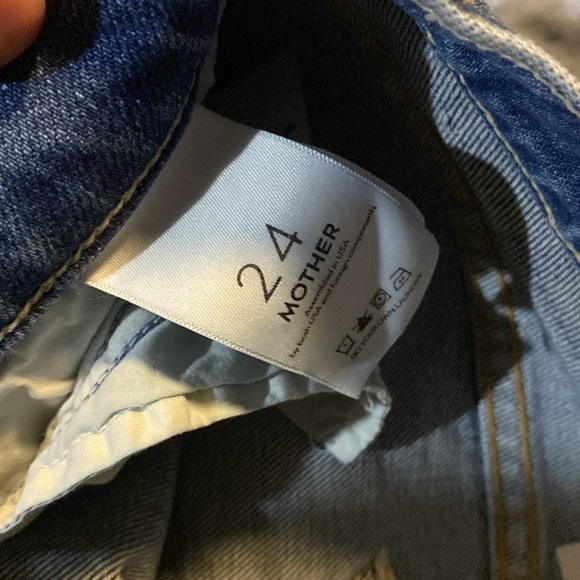 MOTHER SUPERIOR Trickster Ankle WASH Crying On Holy Ground HI RISE STRAIGHT LEG - Picture 12 of 12